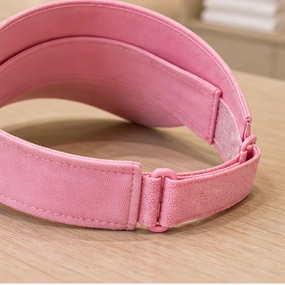 ALO Yoga Pink Everyday Open Top Visor Hat OS